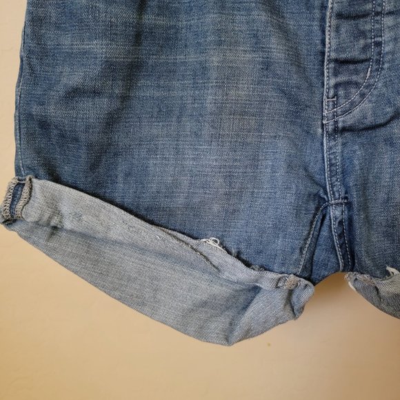 One X One Teaspoon Chargers Denim Jean Shorts - Picture 4 of 14